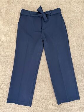 Olsen Europe Trousers, 32” Waist, Navy Blue